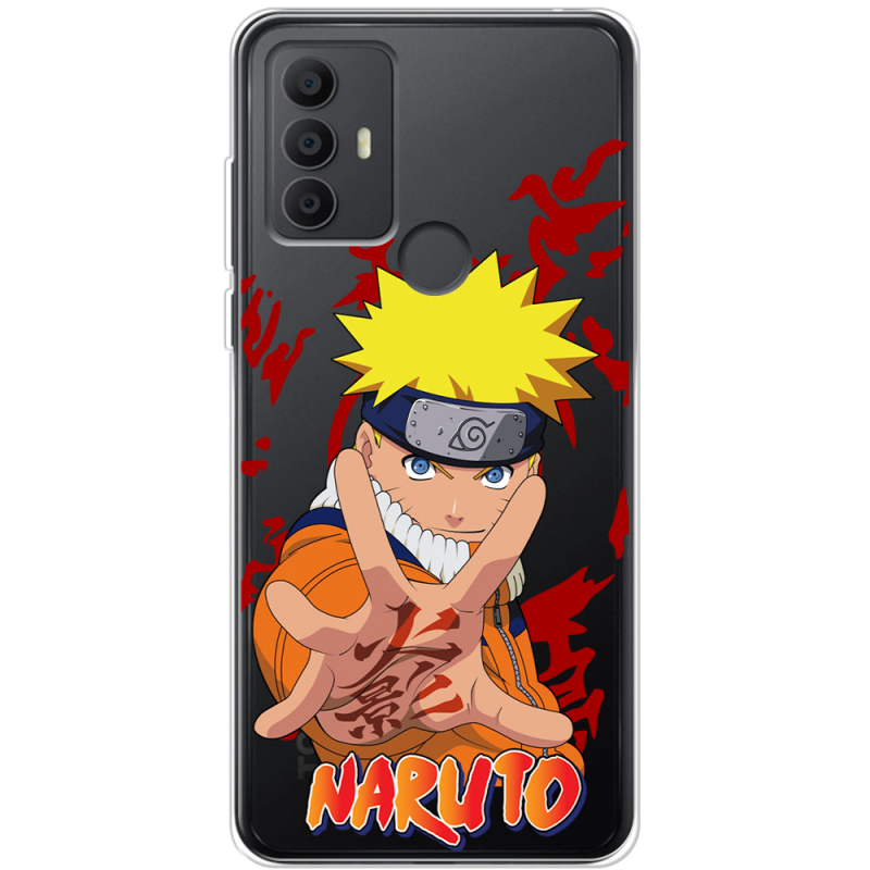 Прозрачный чехол BoxFace TCL 30E Naruto