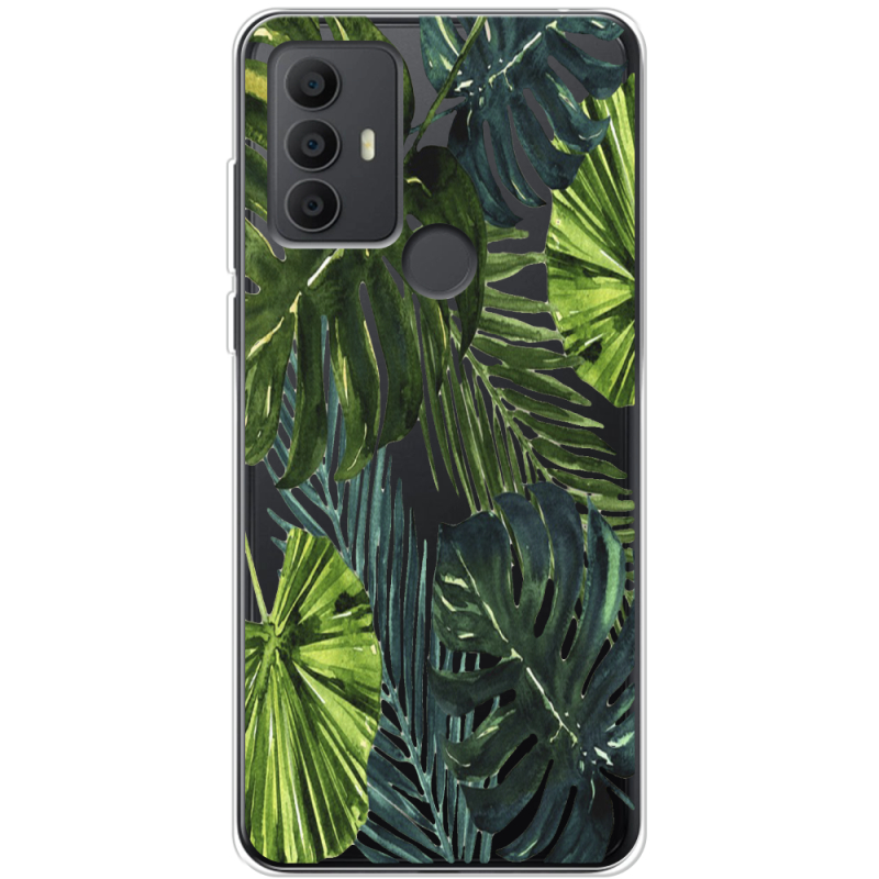 Прозрачный чехол BoxFace TCL 30E Palm Tree