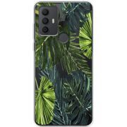 Прозрачный чехол BoxFace TCL 30E Palm Tree