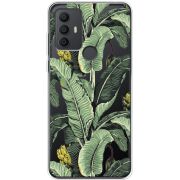 Прозрачный чехол BoxFace TCL 30E Banana Leaves