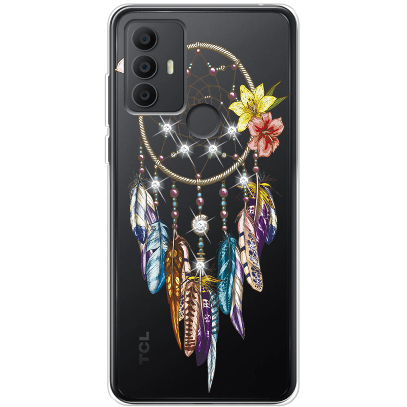 Чехол со стразами TCL 30E Dreamcatcher