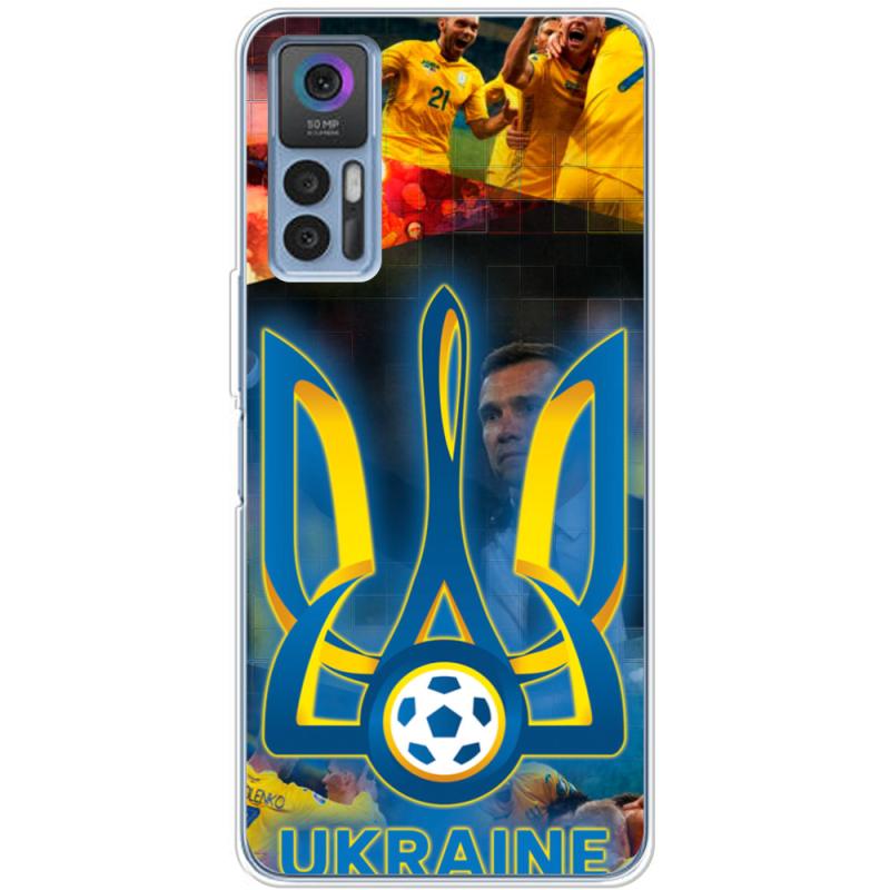 Чехол BoxFace TCL 30 Plus UA national team