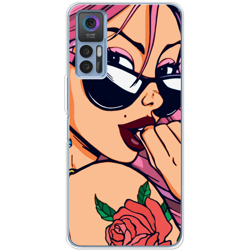 Чехол BoxFace TCL 30 Plus Pink Girl