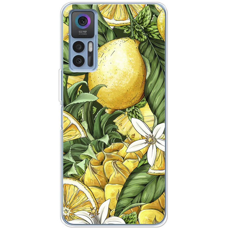 Чехол BoxFace TCL 30 Plus Lemon Pattern