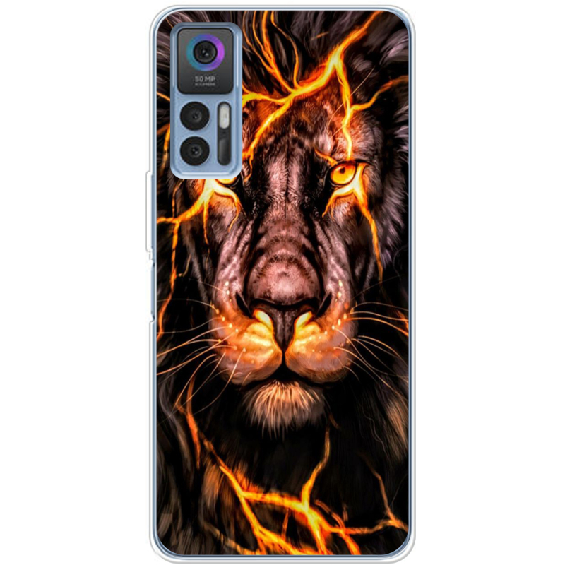 Чехол BoxFace TCL 30 Plus Fire Lion