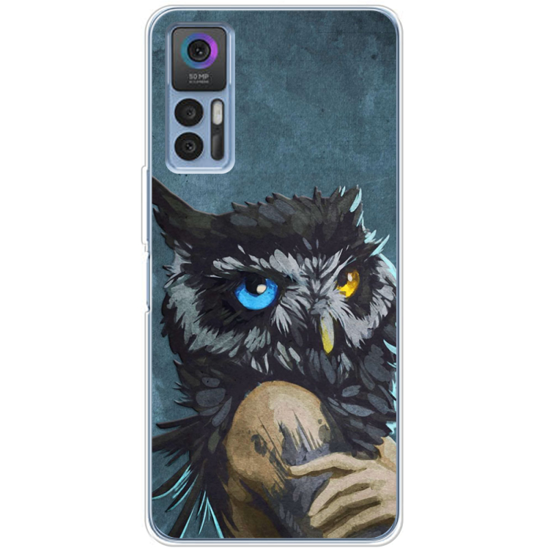 Чехол BoxFace TCL 30 Plus Owl Woman