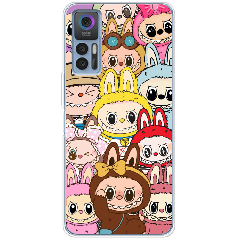 Чехол BoxFace TCL 30 Plus Labubu