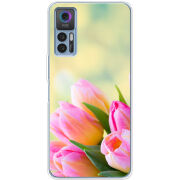 Чехол BoxFace TCL 30 Plus Bouquet of Tulips