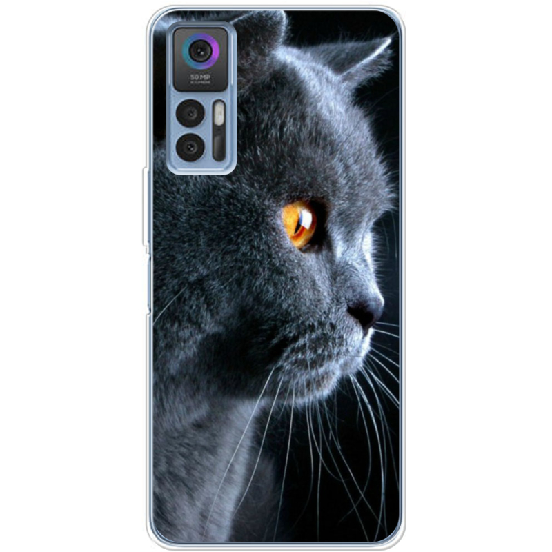 Чехол BoxFace TCL 30 Plus English cat