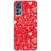 Чехол BoxFace TCL 30 Plus Happy Valentines