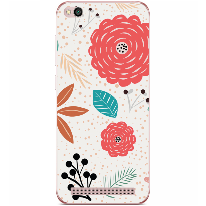 Чехол Uprint Xiaomi Redmi 5A Line Flowers