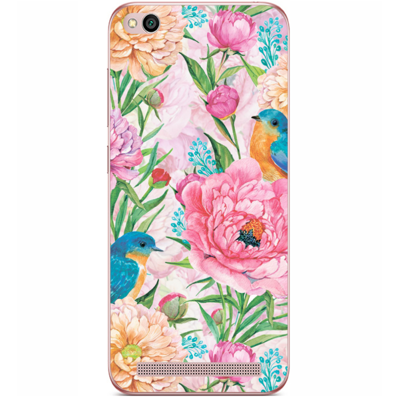 Чехол Uprint Xiaomi Redmi 5A Birds in Flowers