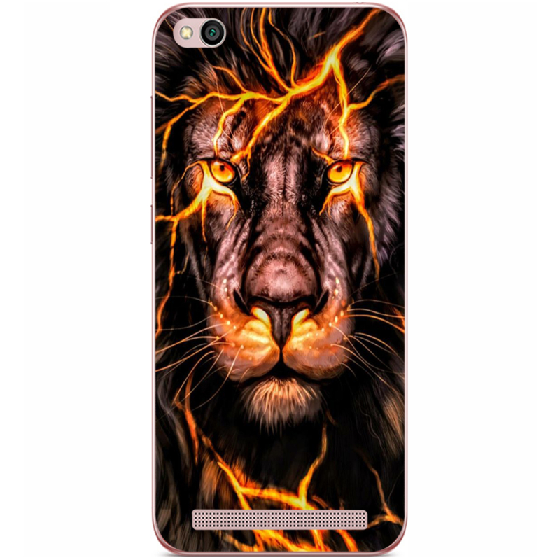 Чехол Uprint Xiaomi Redmi 5A Fire Lion