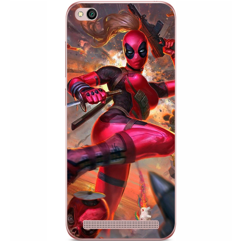 Чехол Uprint Xiaomi Redmi 5A Woman Deadpool