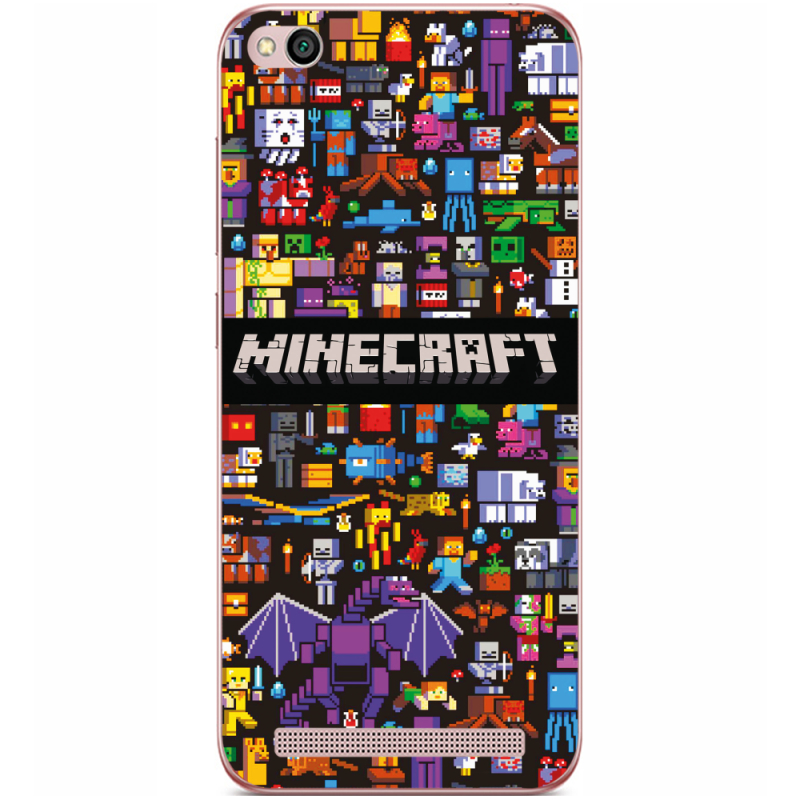 Чехол Uprint Xiaomi Redmi 5A Minecraft Mobbery