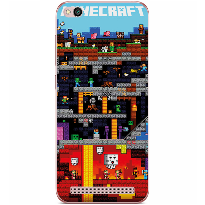 Чехол Uprint Xiaomi Redmi 5A Minecraft Lode Runner