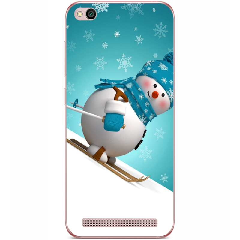 Чехол Uprint Xiaomi Redmi 5A Skier Snowman