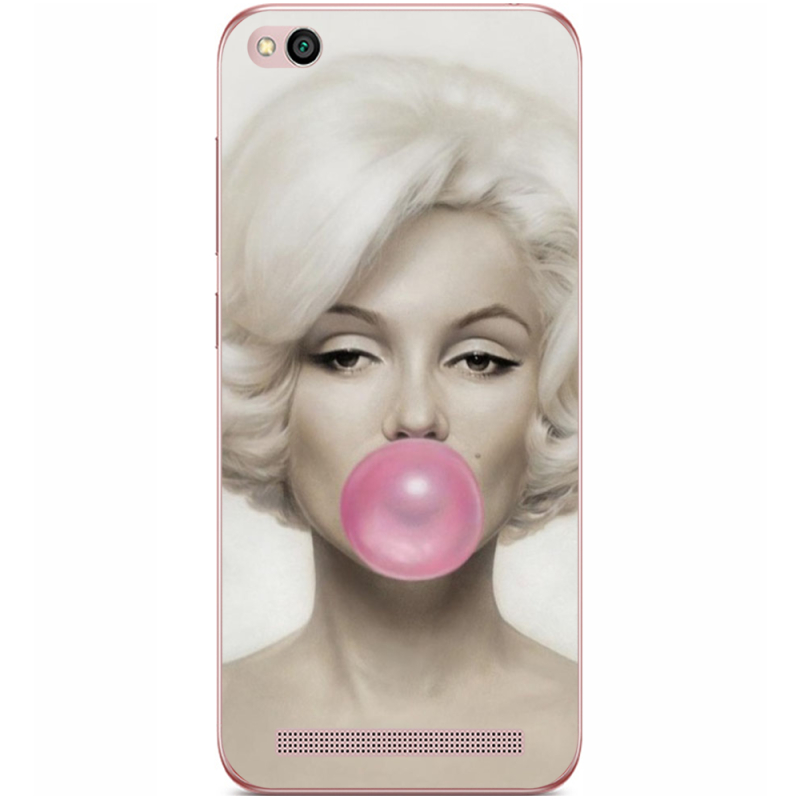 Чехол Uprint Xiaomi Redmi 5A Marilyn Monroe Bubble Gum