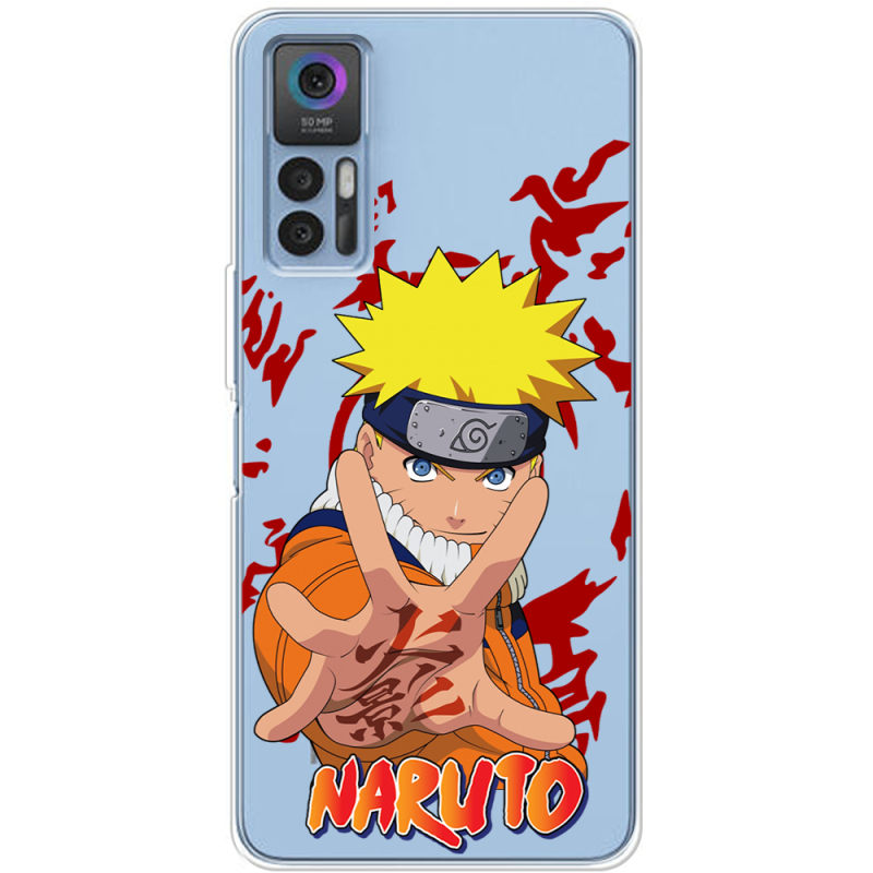 Прозрачный чехол BoxFace TCL 30 Plus Naruto