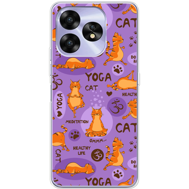 Чехол BoxFace Umidigi A15 Yoga Cat