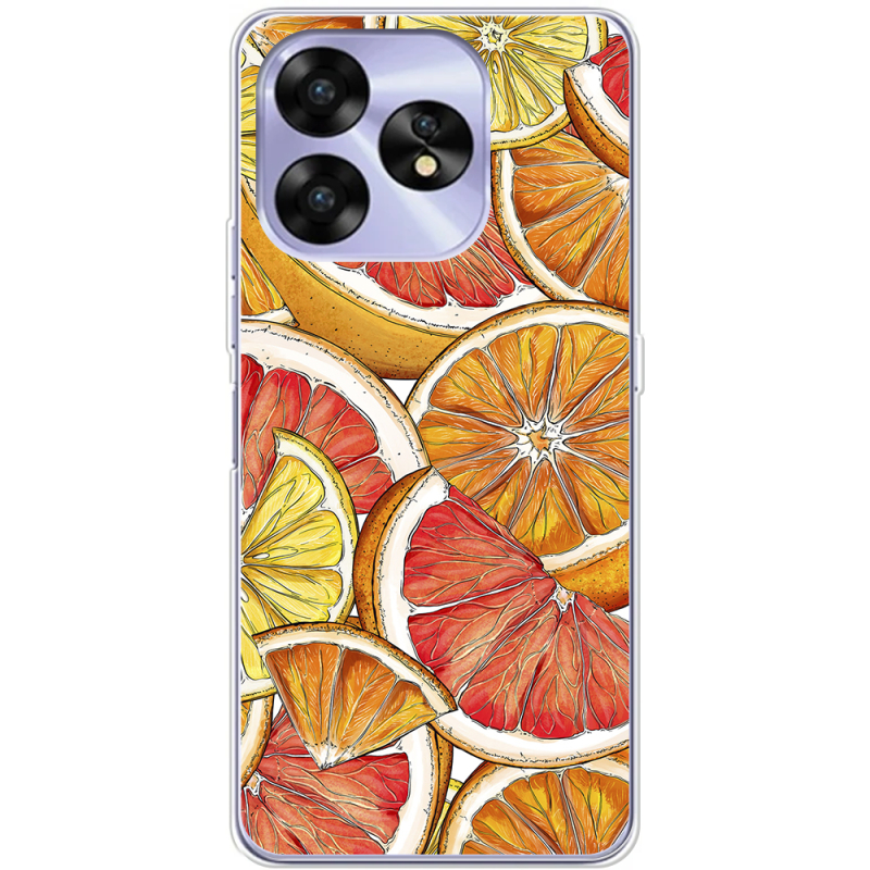 Чехол BoxFace Umidigi A15 Citrus Pattern