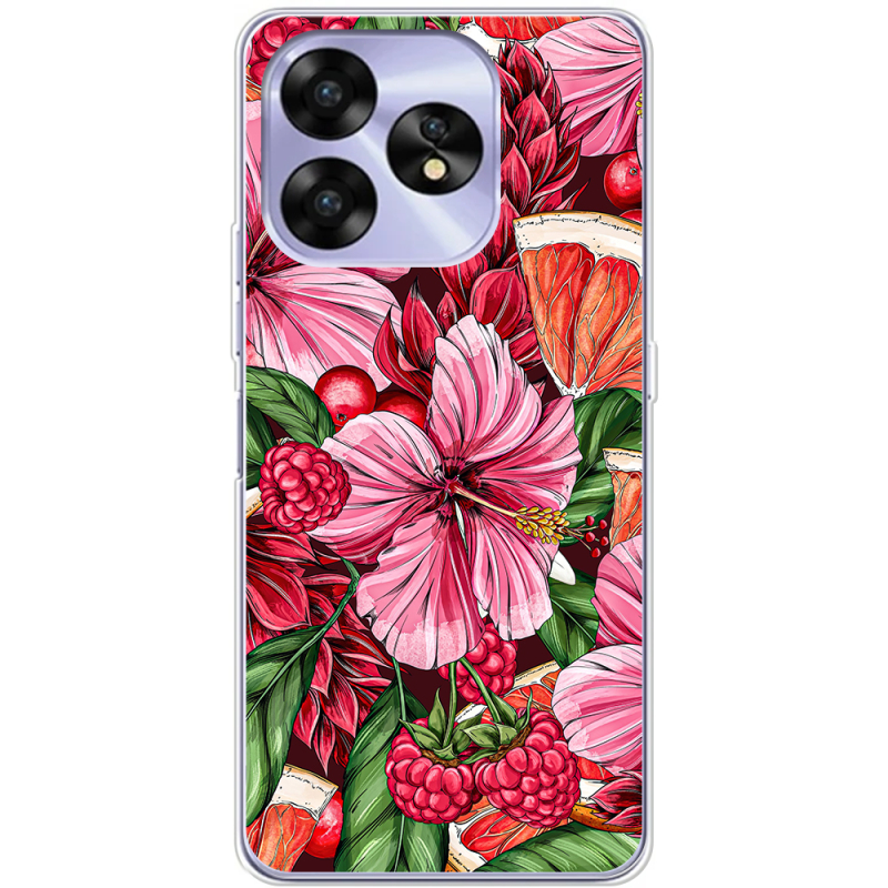 Чехол BoxFace Umidigi A15 Tropical Flowers