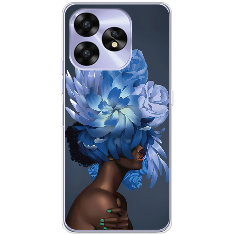 Чехол BoxFace Umidigi A15 Exquisite Blue Flowers