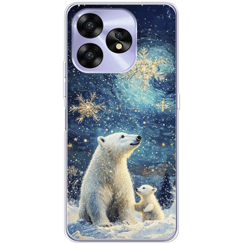 Чехол BoxFace Umidigi A15 Північні ведмеді