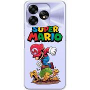 Прозрачный чехол BoxFace Umidigi A15 Super Mario