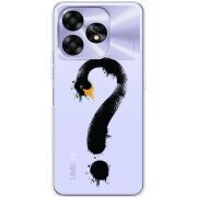 Прозрачный чехол BoxFace Umidigi A15 Swan question