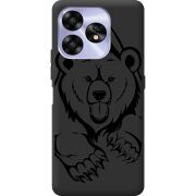 Черный чехол BoxFace Umidigi A15 Grizzly Bear