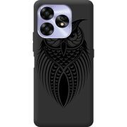 Черный чехол BoxFace Umidigi A15 Owl