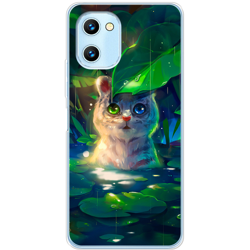 Чехол BoxFace Umidigi C1 Max White Tiger Cub