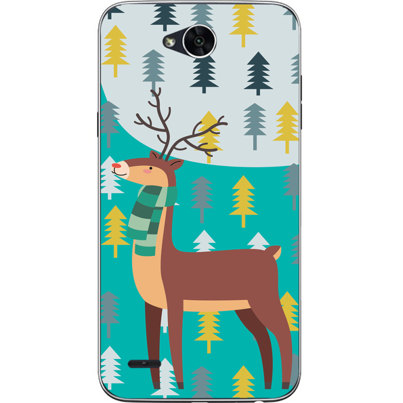 Чехол Uprint LG X Power 2 M320 Foresty Deer