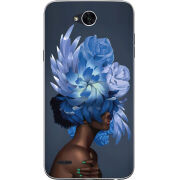 Чехол Uprint LG X Power 2 M320 Exquisite Blue Flowers