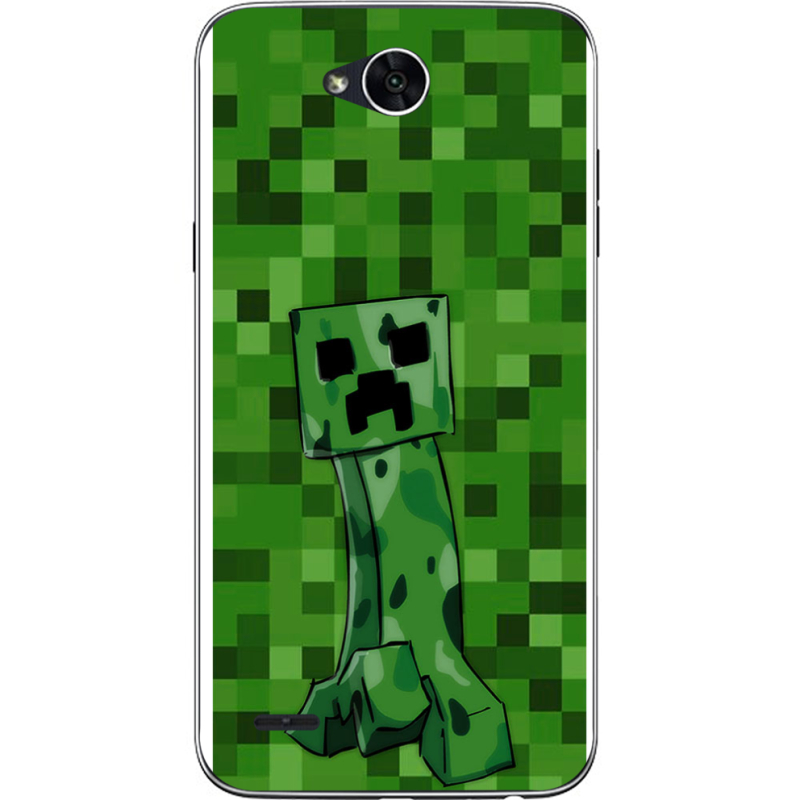 Чехол Uprint LG X Power 2 M320 Minecraft Creeper