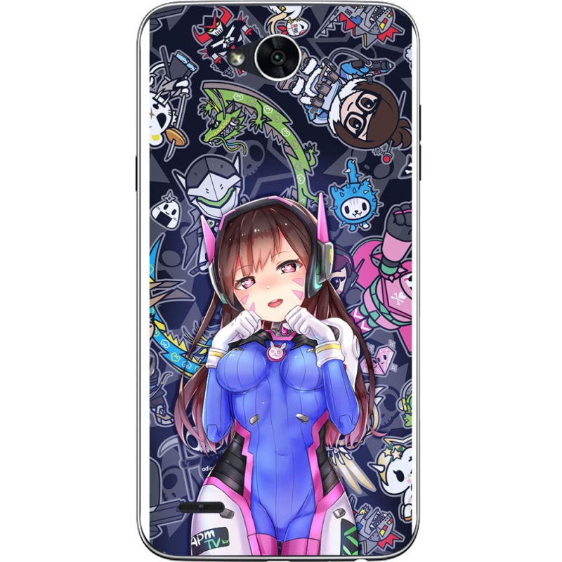 Чехол Uprint LG X Power 2 M320 Overwatch D.VA