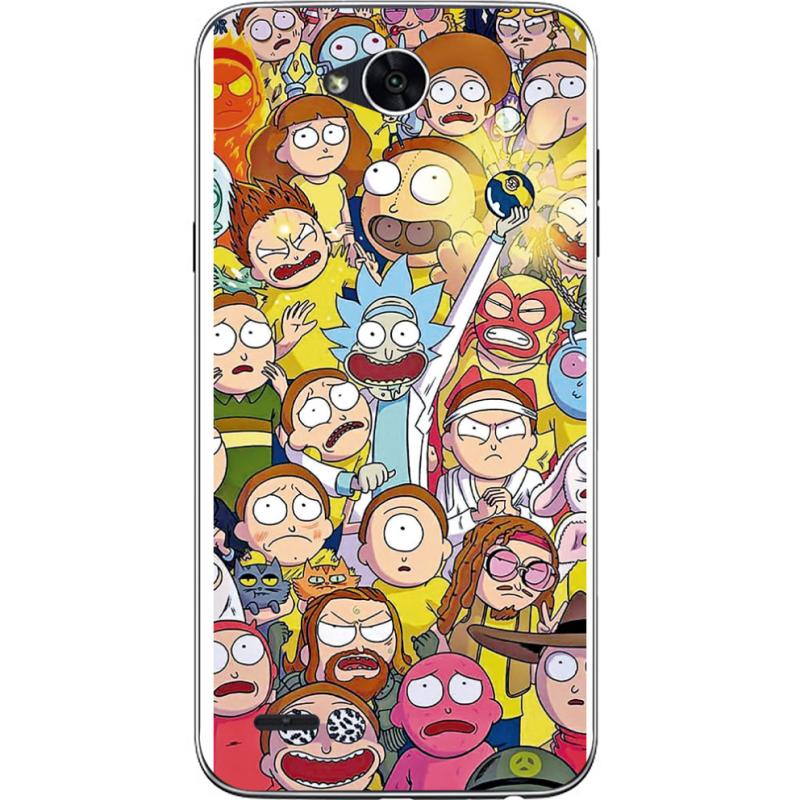 Чехол Uprint LG X Power 2 M320 Rick and Morty