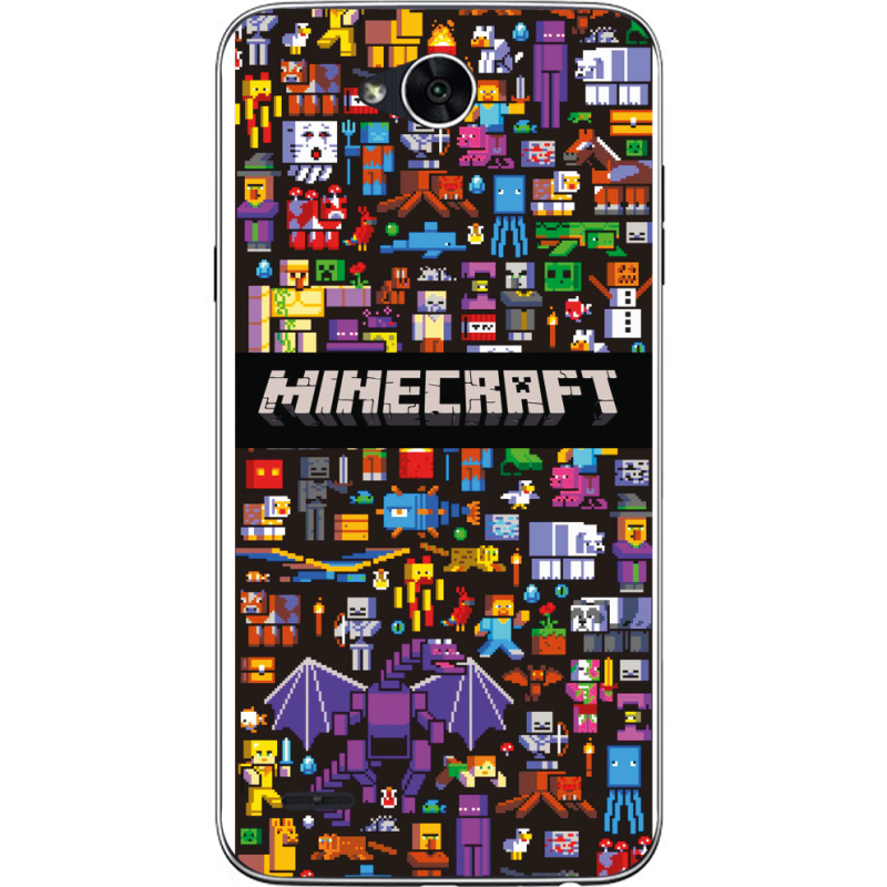 Чехол Uprint LG X Power 2 M320 Minecraft Mobbery