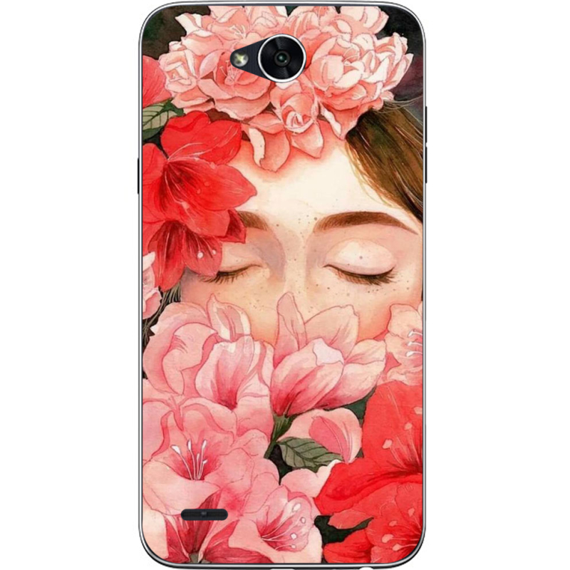 Чехол Uprint LG X Power 2 M320 Girl in Flowers