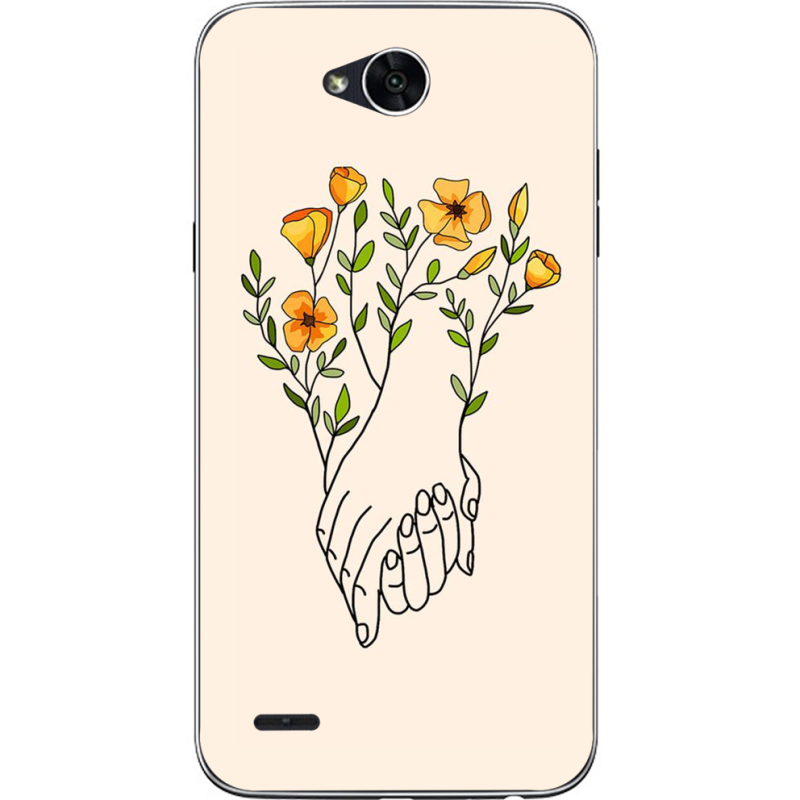 Чехол Uprint LG X Power 2 M320 Flower Hands