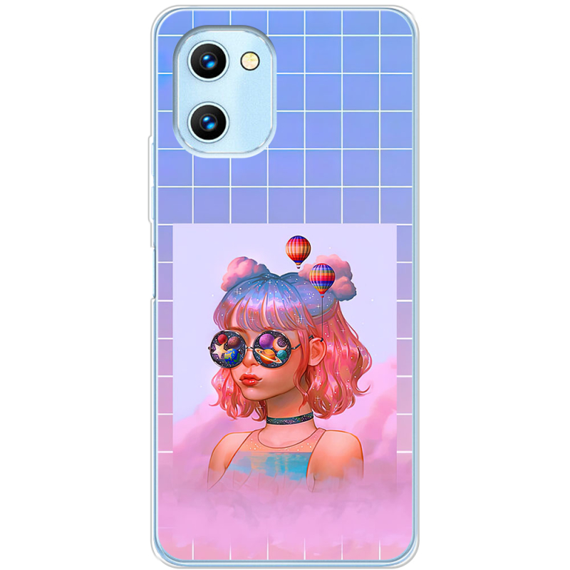 Чехол BoxFace Umidigi G1 Max Girl in the Clouds