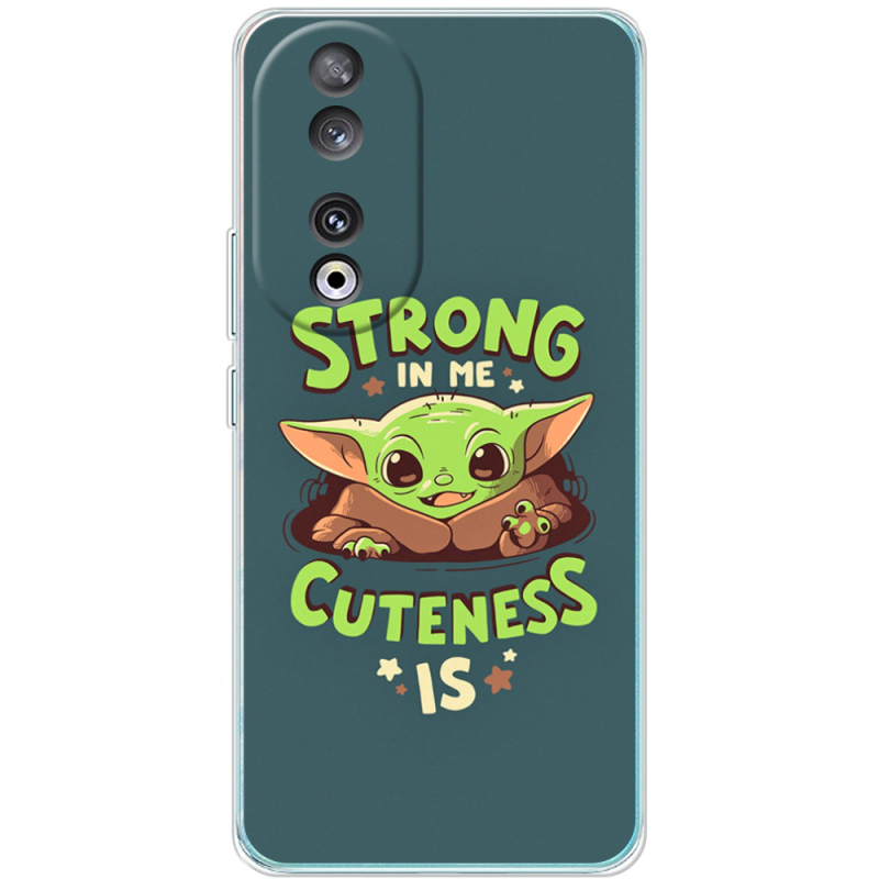 Чехол BoxFace Huawei Honor 90 Strong in me Cuteness is