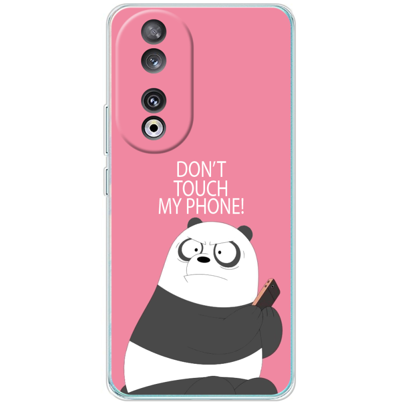 Чехол BoxFace Huawei Honor 90 Dont Touch My Phone Panda