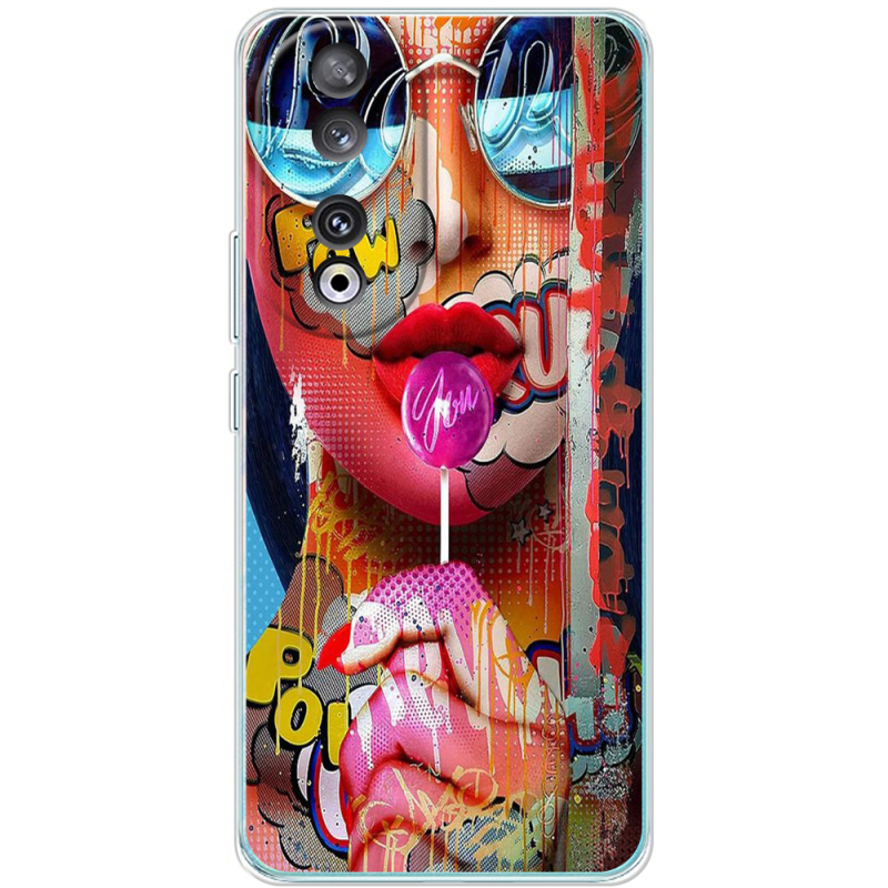 Чехол BoxFace Huawei Honor 90 Colorful Girl