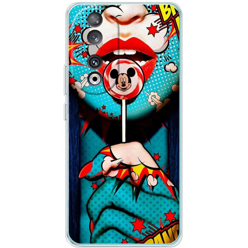 Чехол BoxFace Huawei Honor 90 Girl Pop Art