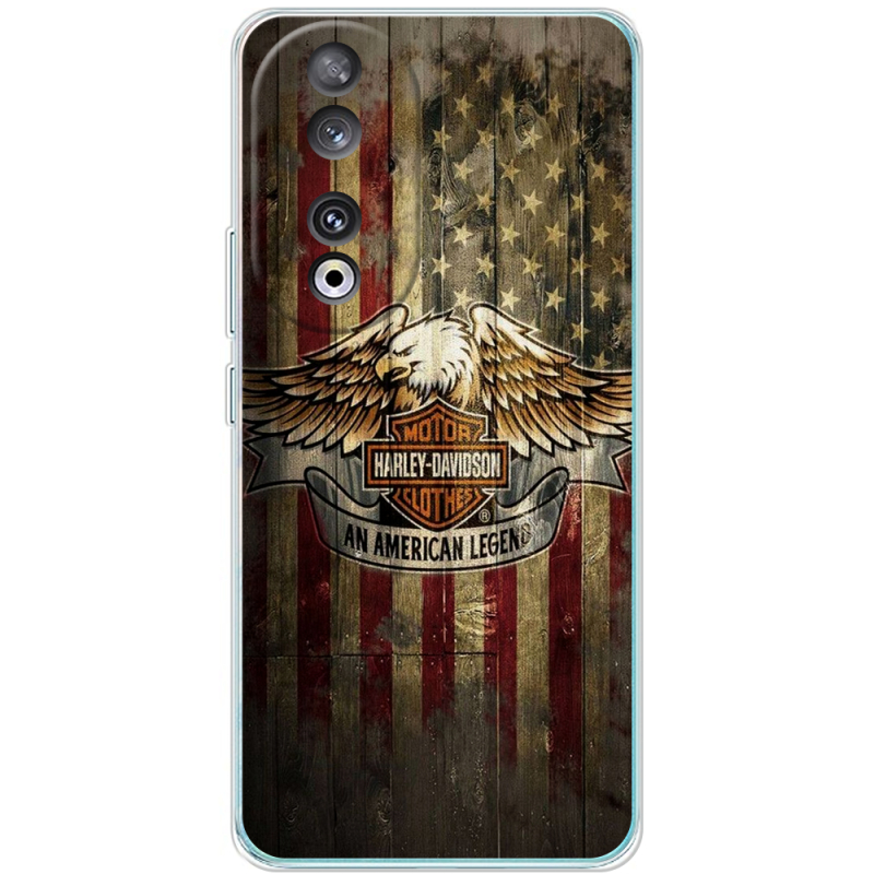 Чехол BoxFace Huawei Honor 90 Harley An American Legend