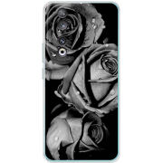 Чехол BoxFace Huawei Honor 90 Black and White Roses