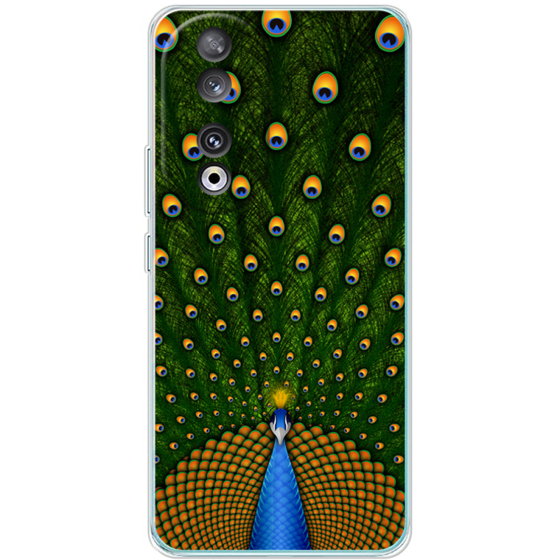 Чехол BoxFace Huawei Honor 90 Peacocks Tail