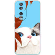 Чехол BoxFace Huawei Honor 90 Wondering Cat